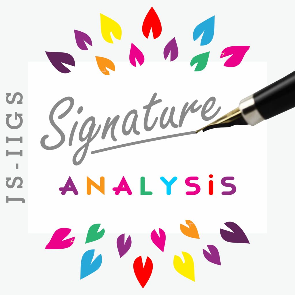 SIGNATURE ANALYSIS - Jayant Steps
